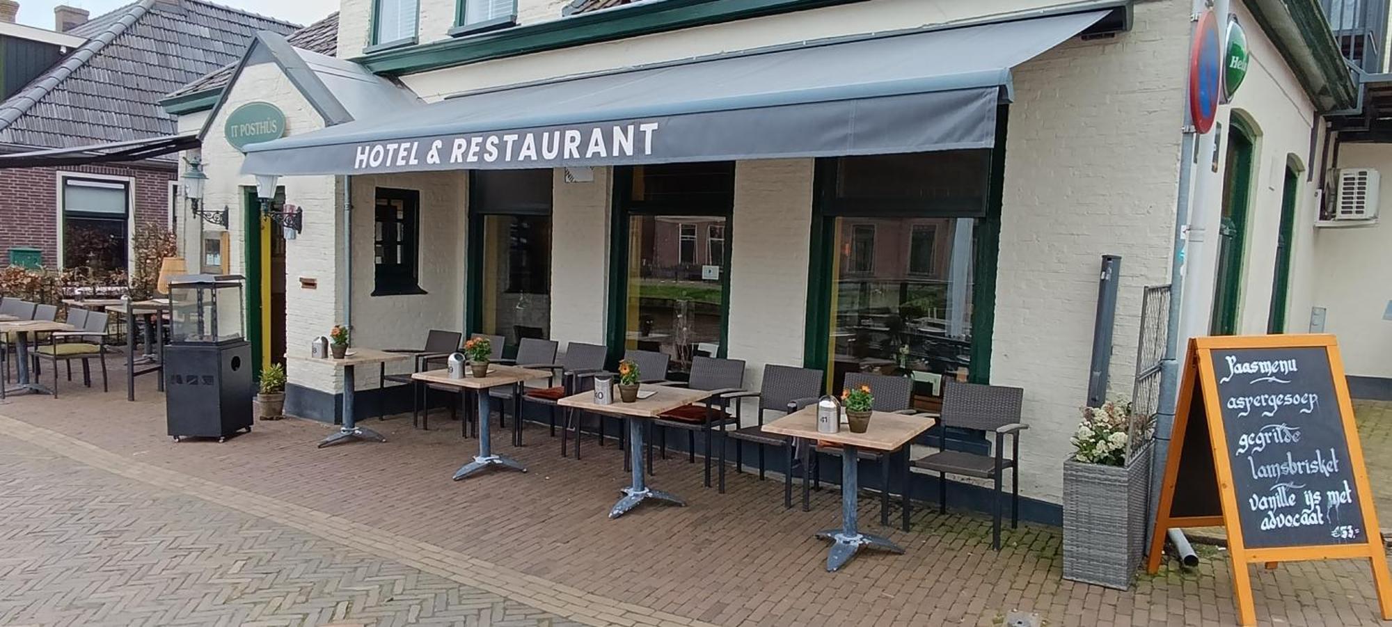 Hotel Restaurant It Posthus Birdaard Экстерьер фото